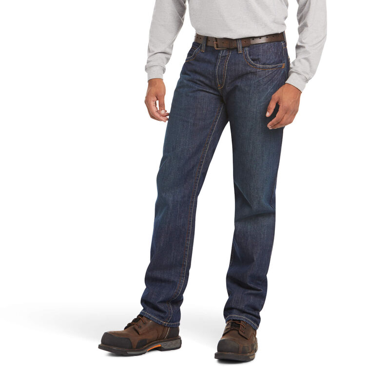 Ariat Jeans Herren - Fr M3 Loose Basic Stackable Straight Leg DunkelBlau ( HJUFB-7643 )